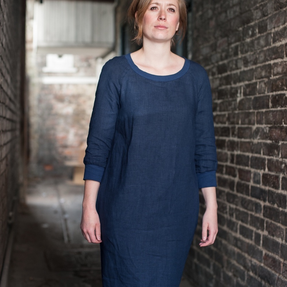 MERCHANT & MILLS - The Fielder Linen Dress - VERY RARE - Ready To Wear